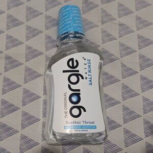 Gargle Water Salt Rinse Mouthwash, 12 fl Oz